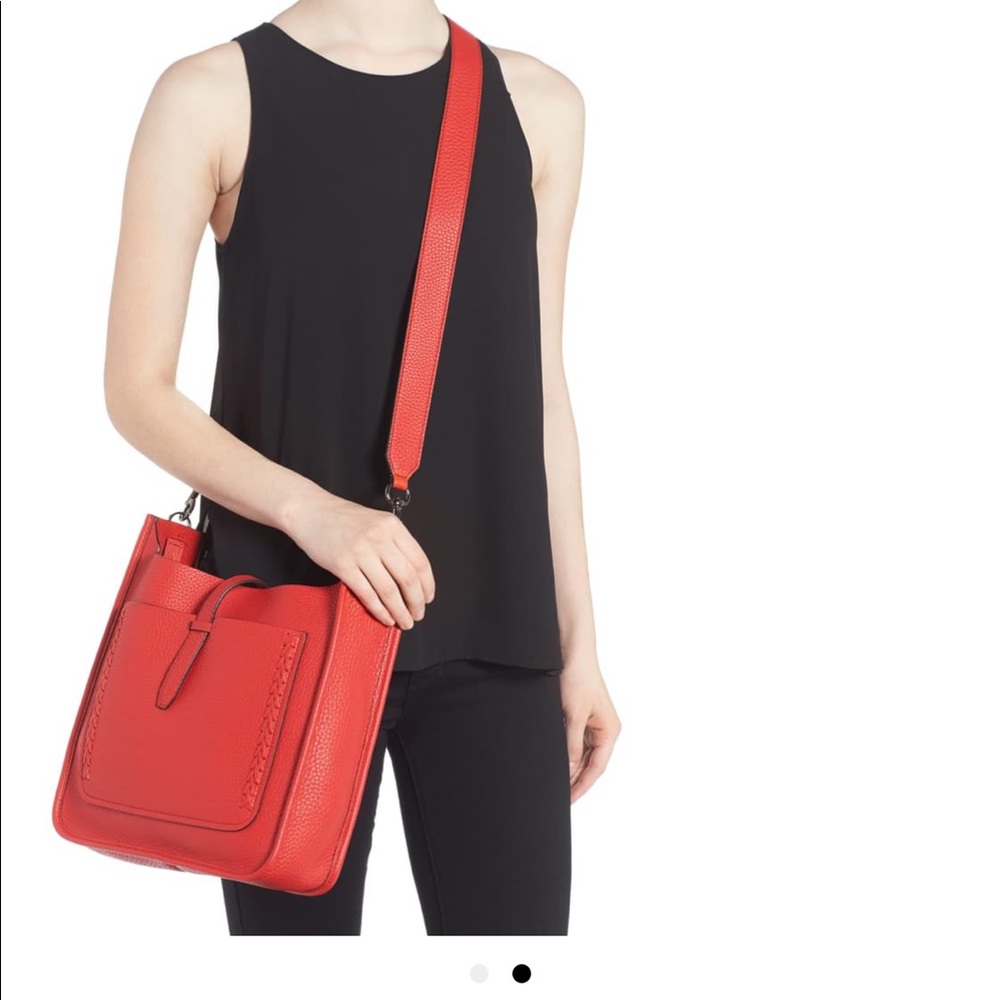 Rebecca Minkoff unlined Whipstitch Feed Bag